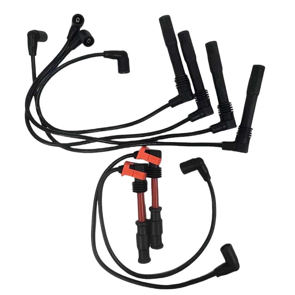 Juego de Cables de bujía para Skoda Superb B5 3U 2.8L 2001-2006 2007 2008 078-905-113 078905113 Kit de Cables de Encendido Cable de bujía