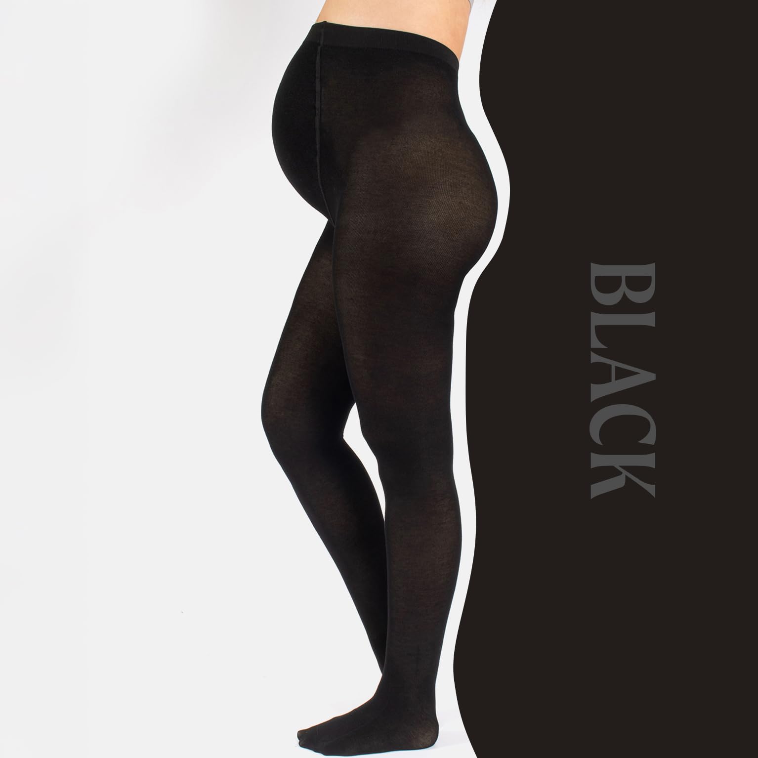 CALZITALY Medias Premaman, Pantys Premamá Tupidos, Leotardos Lana Cashmere, Pantis Premamá 150 DEN | Made in Italy |