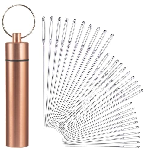 Yklbpd 20240517 30 Large-Eye Sewing Needles, Sharp Sewing Needles,Embroidery Needles cover