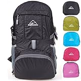 HOPSOOKEN 30L Ultra Lightweight Travel Water Resistant Packable Backpack for Hiking Cycling Sports...