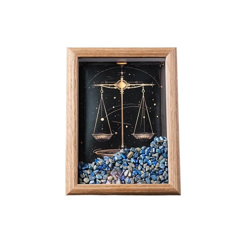 12 Zodiac Crystal Frame – Natural...