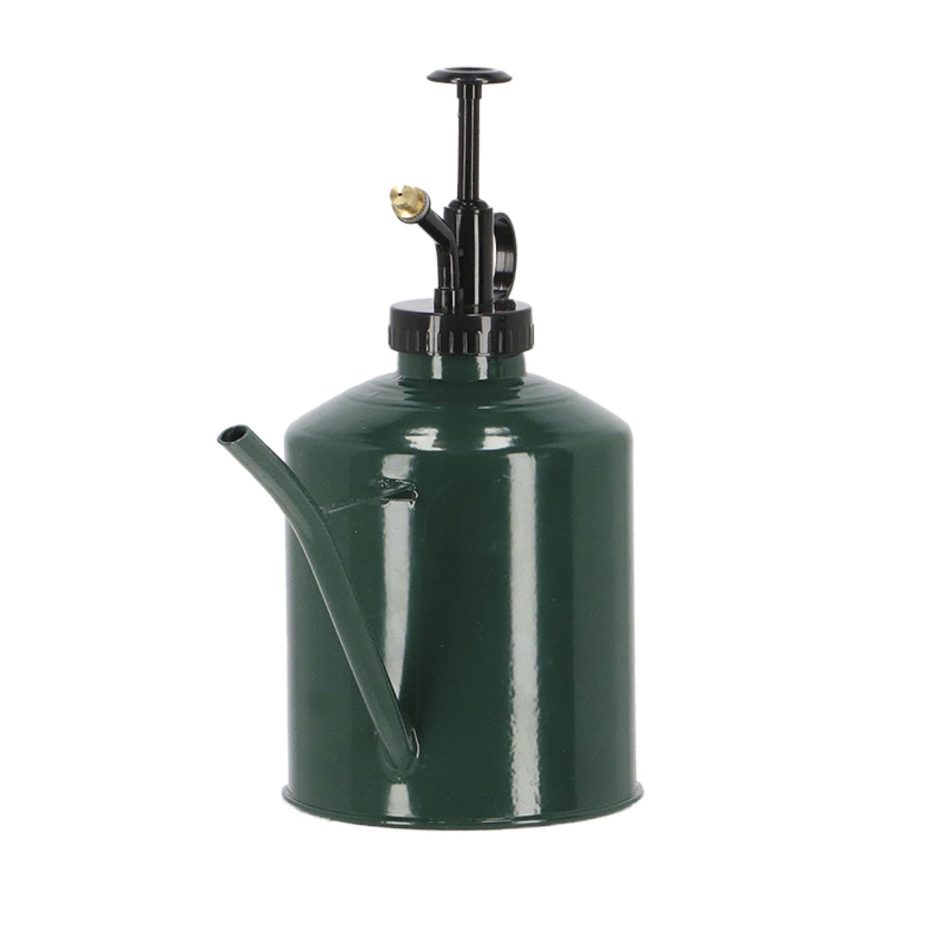 Regadera y Pulverizador 2 en 1 de Hierro y ABS, Verde Oscuro, 0.625 L