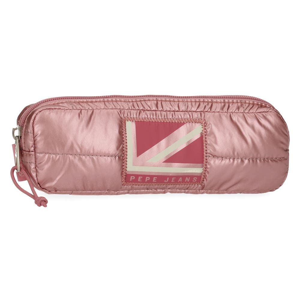 Pepe Jeans Carol Estuche Rosa 22x7x3 cms Poliéster
