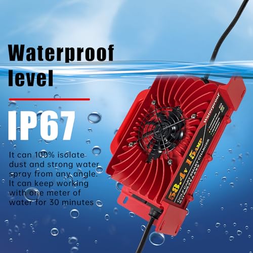 58.4v 15amp 900W Golf Cart Battery Charger — view 3