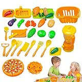 Jouet pour l'imagination créative : Grâce à son design innovant de découpe interactive, ces aliments jouets pour cuisine servent de jouet pour l'imagination créative. Ils offrent d'innombrables possibilités de jeu de rôle culinaire où les peuvent couper et assembler de faux fruits, simulant des aventures culinaires excitantes comme préparer des ou servir des invités, ce qui améliore les capacités de résolution de problèmes et nourrit la communication interpersonnelle dans des envi