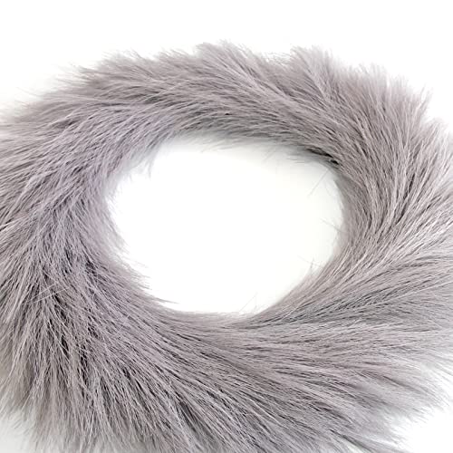 Beigeok Faux Boho Pampas Wreath,22" Artificial Pampas Grass Wreath For Front Door,Wall Decoration (Grey) #TOP2