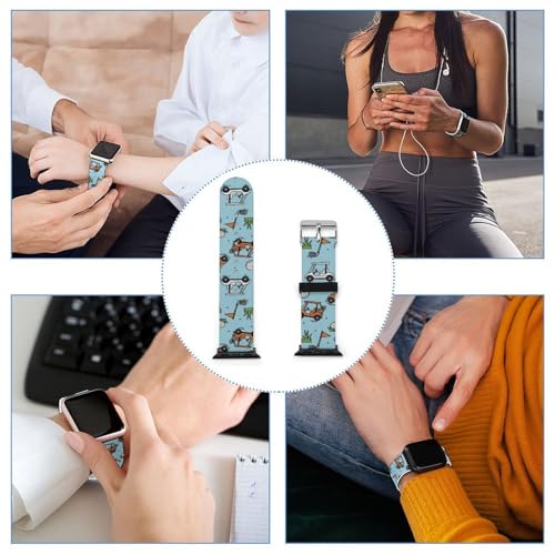 Golf Ball Print Silicone Sport Band