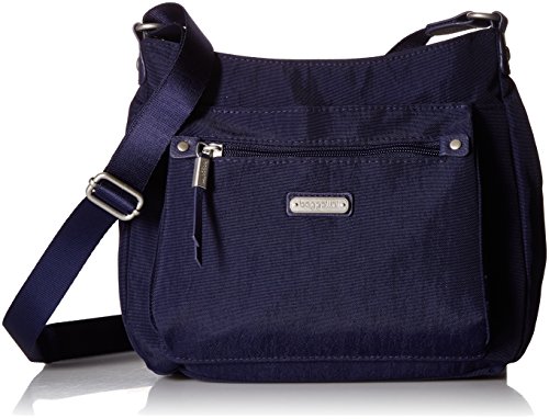 Baggallini Uptown Bagg with RFID Phone Wristlet, navy