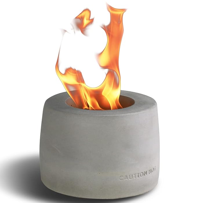 Buy Mavalzy Tabletop Fire Pit, Premium Portable Tabletop Rubbing