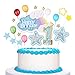 1 Geburtstag Tortendeko Junge , 1st Geburtstag Kuchendekoration Kuchendeko, Blau Sterne Cake Topper, Geeignet Für Cupcake Dekoration, Geburtstagstorte Dekoration Für Jungen, Mädchen Und Babys