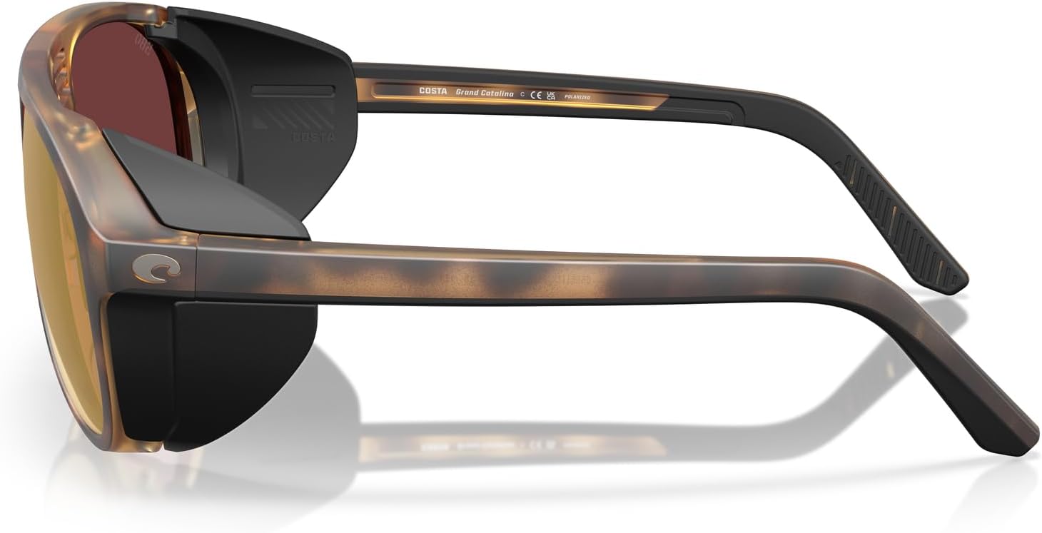 Costa Man Sunglasses Matte Olive Frame, Gray Lenses, 59MM