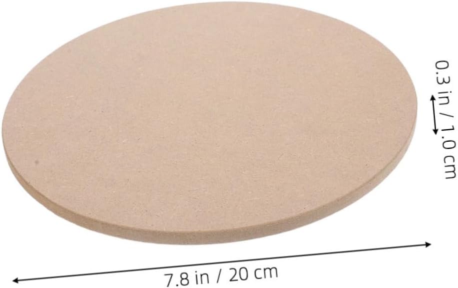 ULDIGI 5pcs Pottery Wheel Bats for Clay Craft Compression Board Density Board Base for Pottery Making Suitable for DIY Crafts and Sculpting