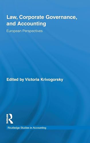 Law, Corporate Governance and Accounting: European Perspectives