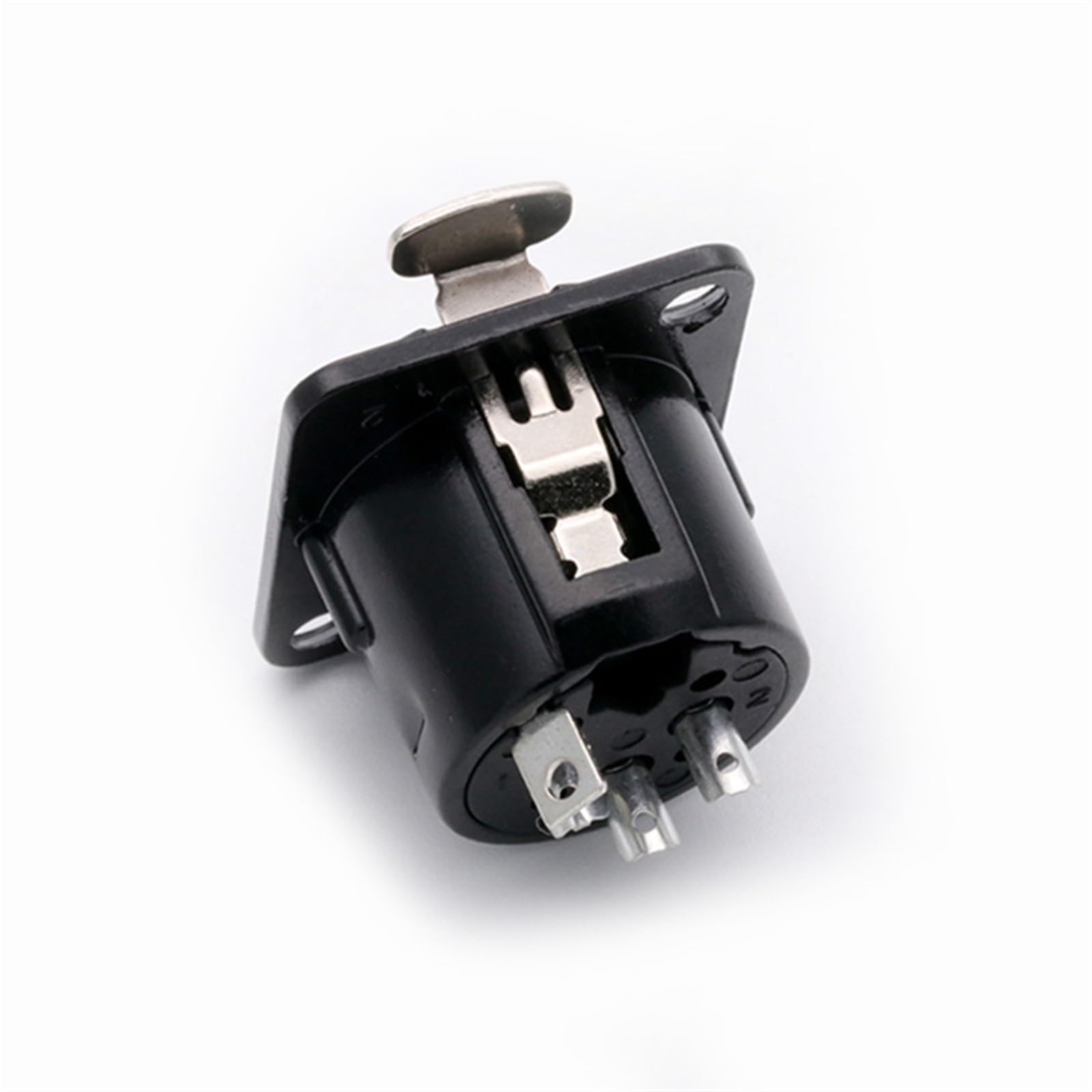 10 Stück/Los 3-polige XLR-Stecker/Buchse, Panelmontage, Metallgehäuse, 3-polig, XLR-Sockelgehäuse, Mikrofonanschluss (C1021x5 C1022x5)