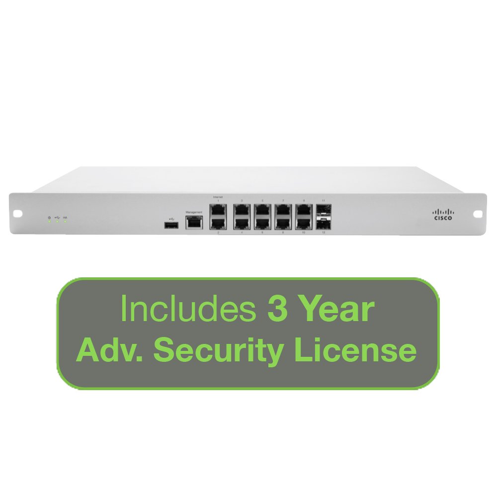 Amazon.com: Cisco Meraki MX84 Advanced Security Bundle