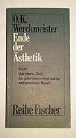 Ende der Asthetik 3100911016 Book Cover