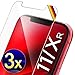 Produktbild UTECTION 3X Schutzglas für iPhone 11, iPhone XR (6.1") - Perfekte Anbringung Dank Rahmen - Premium Glas Displayschutz - Schutzfolie 9H Vorne - Front Folie Schutzglasfolie, 3 Stück HD Klar