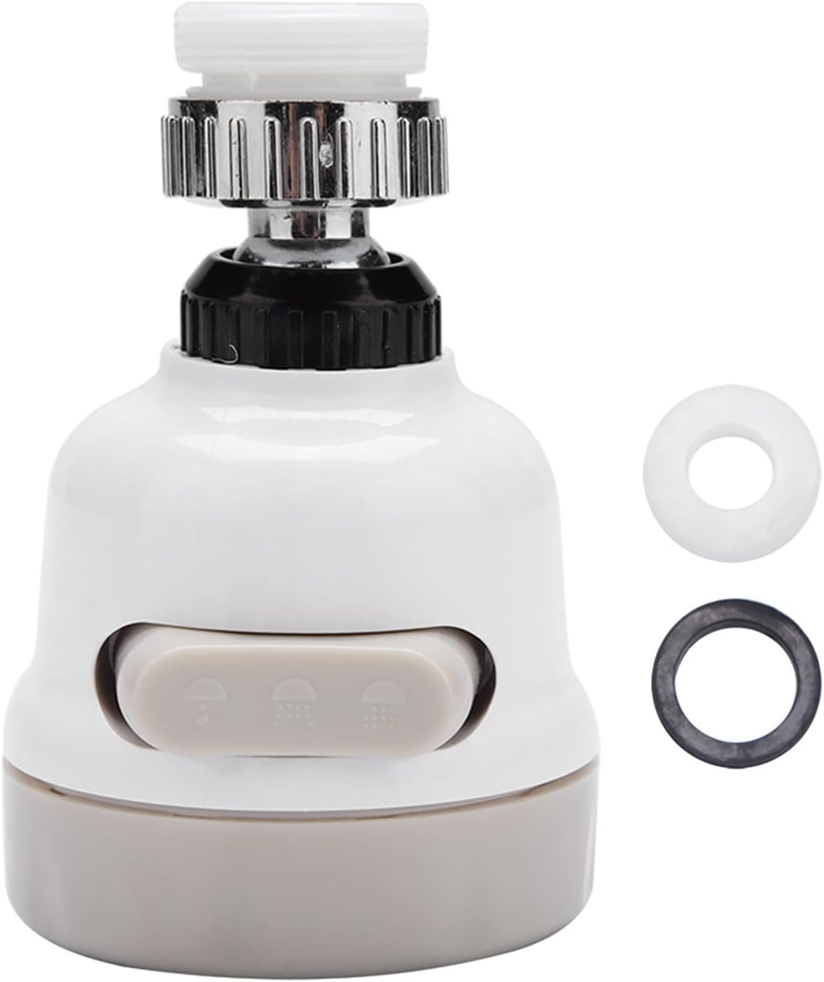 Haofy Faucet Sprayer, Kitchen Tap Head 360° Rotatable Faucet Spray Head Tap, Water Saving Sink Faucet Aerator Splash Filter Nozzle, Adjustable Water Filter Tap for Home Kitchen Bathroom