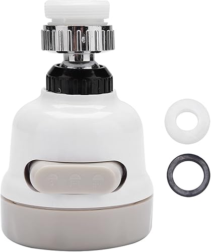 Miniatura 9 de Yosoo Filtro de agua ajustable giratorio de 360°, grifo de ahorro de agua movible, grifo flexible de ahorro de agua para el hogar y cocina