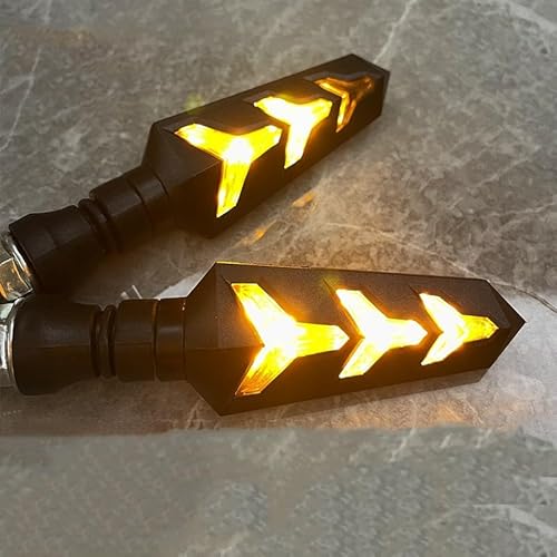 NMNhjkCV ����LED�o�C�N�p�E�B���J�[���C�g 12V �C���W�P�[�^�[���C�g �ɓK������FZ8 Tenere 700 MT07 YZF R1 TDM 900 FZ25 FZ16�p ���j�o�[�T��