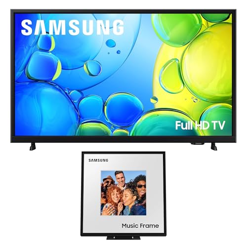 Image of Samsung UN32F6000FFXZA 32 Inch FHD Smart TV with a HW-LS60D 2.0 Channel Photo Frame Speaker (2025)