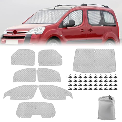 Pare-soleil de pare-brise voiture Berlingo 2008-2018, isolant thermique habitacle complet