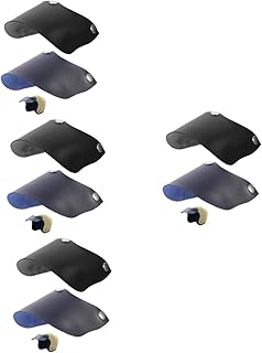 Totority 8 Peças Chapéu De Capacete Para Bicicletas Capacete De Bicicleta Capacete De Equitação Capacete De Bicicleta Gorro Capacetes Para Motocicletas Capacete De Couro Viseira De Chuva