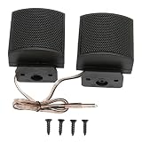 Omquot Car Audio Dome Tweeter, High Efficiency 500W 4Ω Speaker for Universal Car Systems