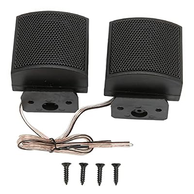 Omquot Car Audio Dome Tweeter, High Efficiency 500W 4Ω Speaker for Universal Car Systems