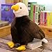 20 cm carino realistico aquila di mare giocattoli di peluche per bambini morbido peluche ripiene di animali marini bambola regalo per bambini ragazzo regali di compleanno 20 cm 20 cm mare aquila
