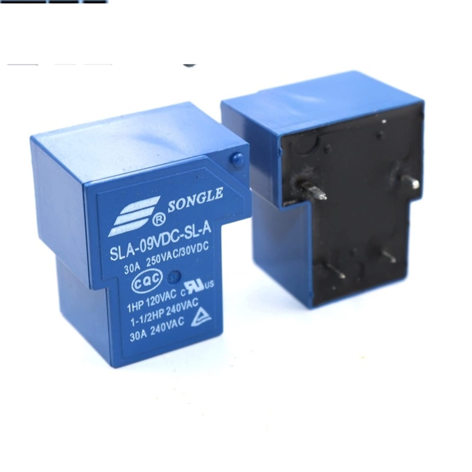Relais de puissance SLA-12VDC-SL-A 30A de haute précision pour montage DIP4