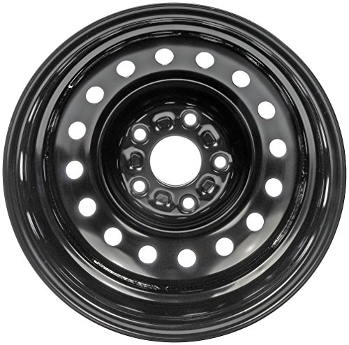 Dorman 939-158 16 X 6.5 In. Steel Wheel Compatible With Select Chrysler / Dodge / Ram Models, Black #TOP3