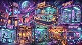 Halloween Interestelar Puzzle 1000 Piezas Adultos Y Niños,Premium,Cartón,Deco Pared,Regalo Ideal,14 Años+,Rompecabezas,Desafío,Anti-estrés,Relax,Reto,Educativo 38x26cm