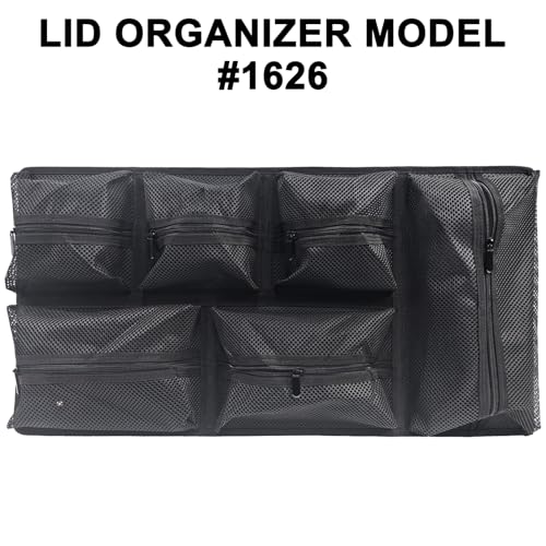 Image of LAFENLIN Lid Organizer for Pelican 1626 Case, Hook & Loop (Screws Inc.)