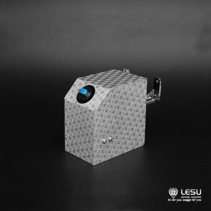 TOUCAN RC HOBBY LESU Model Metal Urea Cans for 1/14 RC Handmade DIY for Tamiya Tractor Truck Car Dumper