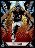 2020 Panini Phoenix Fire Burst #130 Cole Kmet Chicago Bears (Silver Prizm Refractor) NFL Football Card (RC - Rookie Card) NM-MT
