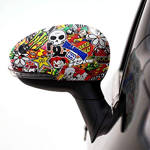 Quattroerre 16266 Folio Screen, Sticker Bomb, 50 X 70 Cm #TOP4