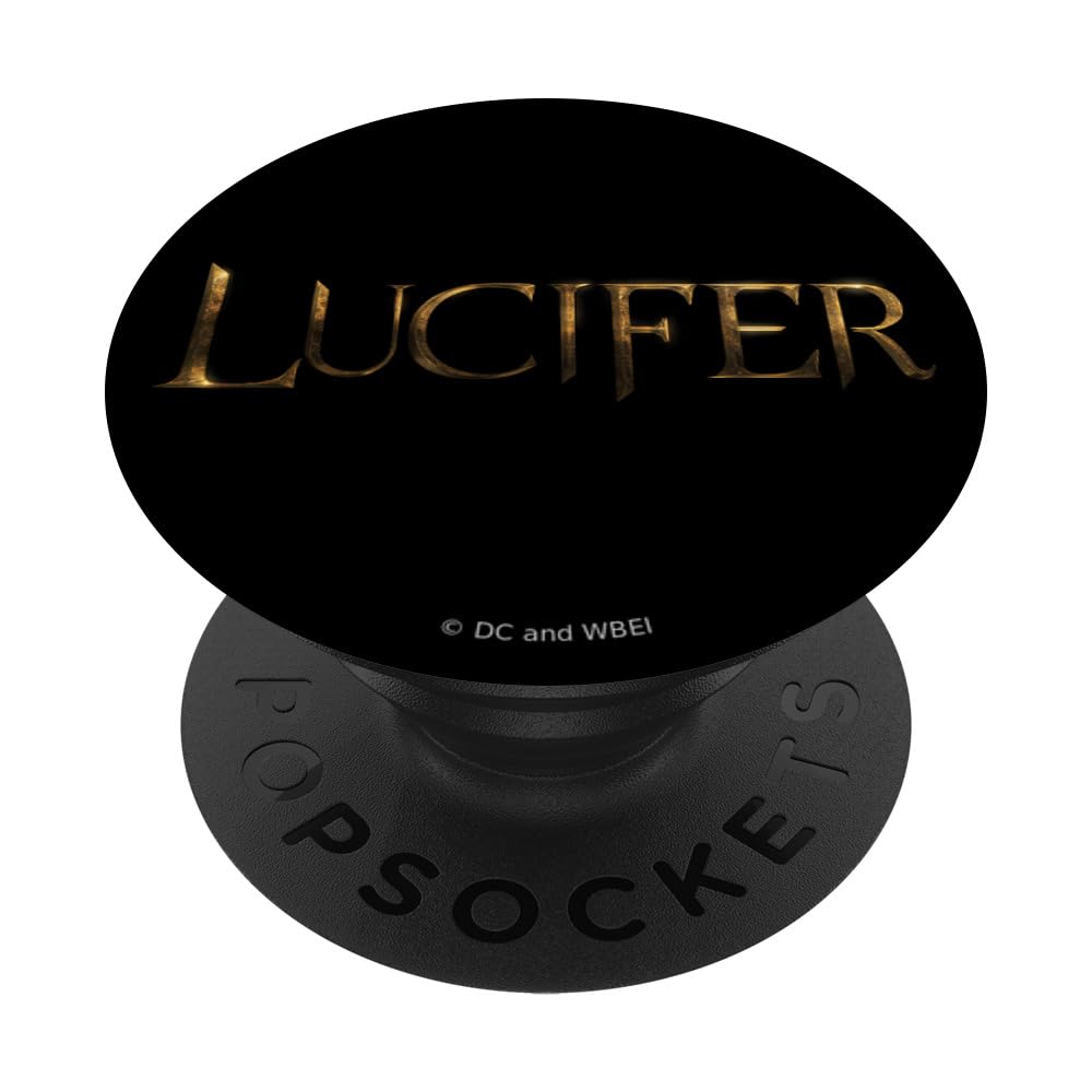 Lucifer Logo PopSockets PopGrip Intercambiabile