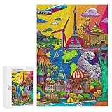 【Largement utilisé】 : les puzzles artistiques sont un moyen amusant et peu coûteux de profiter de belles œuvres d'art de première main ! Utiliser pour améliorer les compétences : coordination œil-main, mémoire d'exercice, soulager le stress, etc.