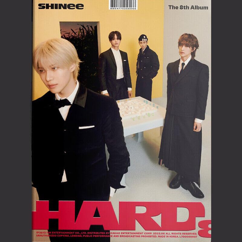 (PHOTO BOOK Ver.) SHINEE HARD The 8th Album ( MAKER Ver. +Store Gift Card ) K-POP SEALED