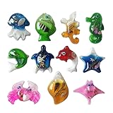 10 Marine Animal Amber Shells Amber Amber Book Ballast (10PCS)