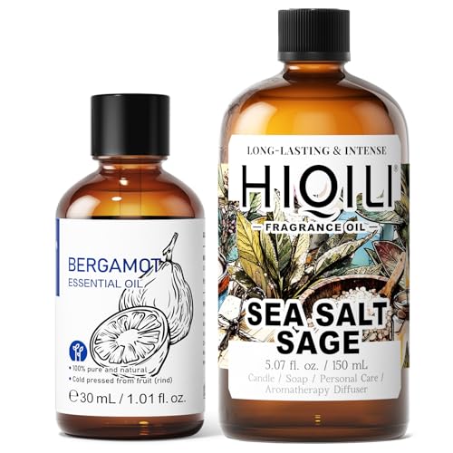 Aceite Esencial de Bergamota 30ML y Aceite Aromático 150ML