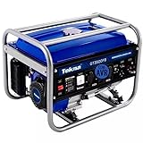 Gerador de Energia à Gasolina 6,5HP 3,1KVA 4 Tempos Bivolt GT3500FB TEKNA