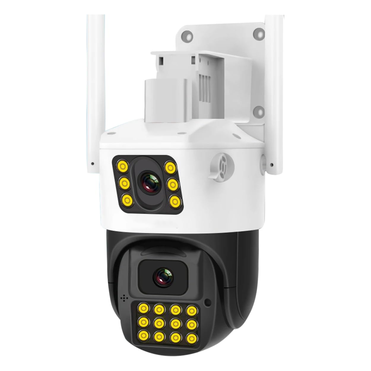 Maizic Smarthome SuperCams 6MP HD 1080p WiFi Dual Lens/Dual Screen Video Record Color Night Vision Bullet+360° PTZ Control, IP66 Waterproof Outdoor Camera (White) (B0CKSYHZ9Y) Amazon Price History, Amazon Price Tracker