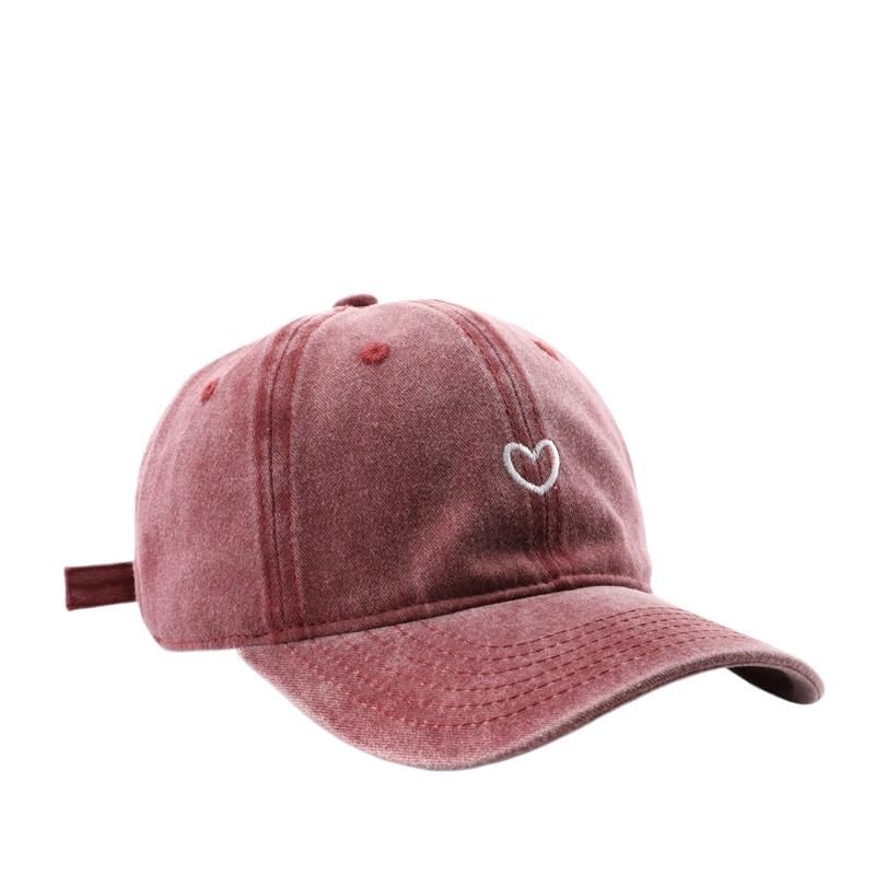 Gorra de béisbol de Viaje de otoño e Invierno con Bordado Retro japonés for Hombre, Gorra de béisbol for protección Solar(Winered)
