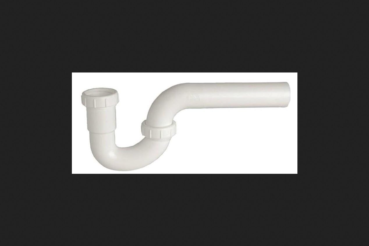 Danco 94003 Slip Joint P-Trap, 1-1/2 in, Plastic, [Finish]<, For Use With Kitchen and Bathroom Sinks