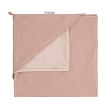 Baby's Only - Gebreide wikkeldeken - Omslagdoek baby Classic - Fluweel voering - Tuscany - 75x75 cm - Geschikt voor drie- en vijfpuntsgordel
