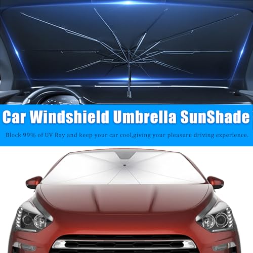 image for Pincuttee Car Umbrella Sun Shade for Windshield 1PC,Car Shades for Fro