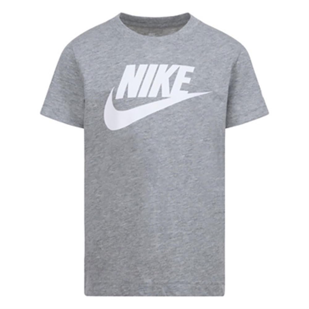 Nike Unisex Infant Grey Kids Futura Evergreen T-Shirt In 12 Months By Childsplay Clothing