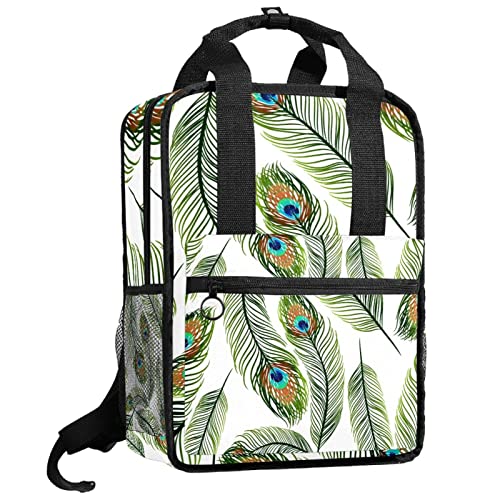 Sac à dos motif pivoine soulageant le dos des enfants grâce aux sangles réglables